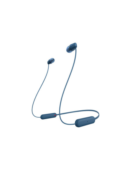 Sony WI-C100 Auriculares Inalámbrico Dentro de oído Llamadas Música Bluetooth Azul