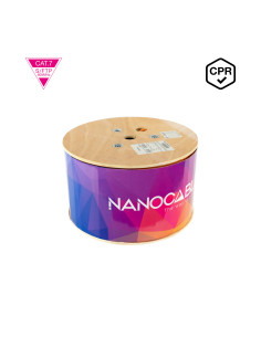 Nanocable Cable de Red CAT.7 LSZH SFTP PIMF AWG23, Naranja, 305m