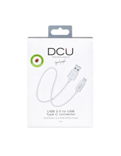 DCU Advance Tecnologic 30402065 cable USB USB 3.2 Gen 1 (3.1 Gen 1) 2 m USB C USB A Blanco 2