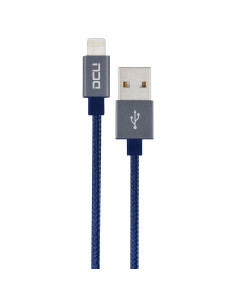 DCU Advance Tecnologic 34101250 cable de conector Lightning 1 m Azul