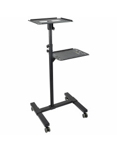 StarTech.com Soporte Móvil para Proyector y Ordenador Portátil - Carrito de Servicio Pesado para Proyector (2 Estantes) - de