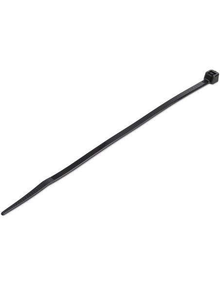 StarTech.com Bridas de 15cm para cables - 3 mm de ancho, 39 mm de diámetro, soportan 18 kg de tensión, de nylon, cierre