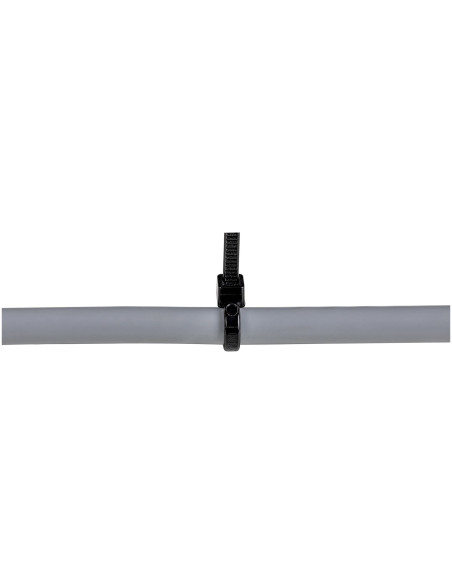 StarTech.com Bridas de 15cm para cables - 3 mm de ancho, 39 mm de diámetro, soportan 18 kg de tensión, de nylon, cierre