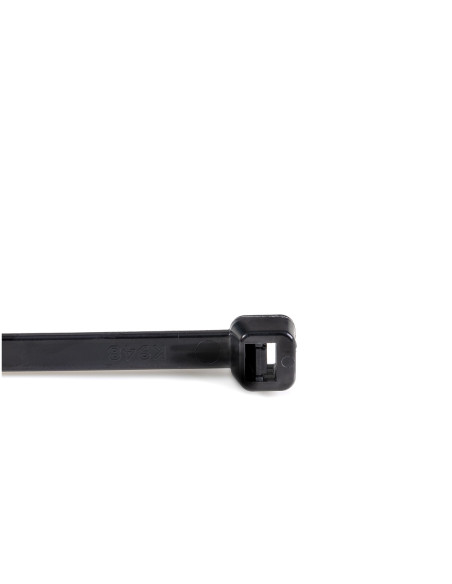 StarTech.com Bridas de 25cm para cables - 4 mm de ancho, 68 mm de diámetro, soportan 22 kg de tensión, de nylon, cierre