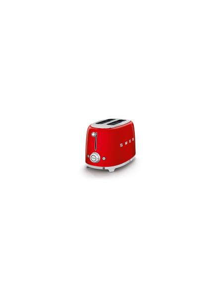 Smeg TSF01RDEU tostadora 6 2 rebanada(s) 950 W Rojo