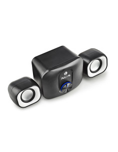 NGS COMET 2.1 conjunto de altavoces 11 W Universal Negro, Blanco 2.1 canales De 2 vías 3 W 2