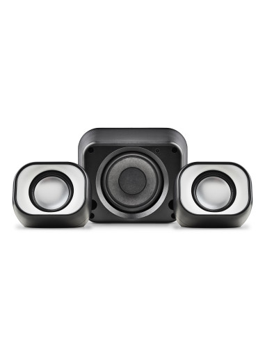 NGS COMET 2.1 conjunto de altavoces 11 W Universal Negro, Blanco 2.1 canales De 2 vías 3 W