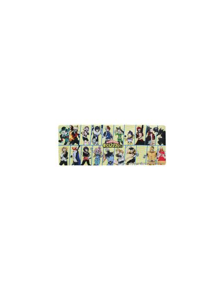 Alfombra de escritorio My Hero Academia personajes 30cm x 80cm