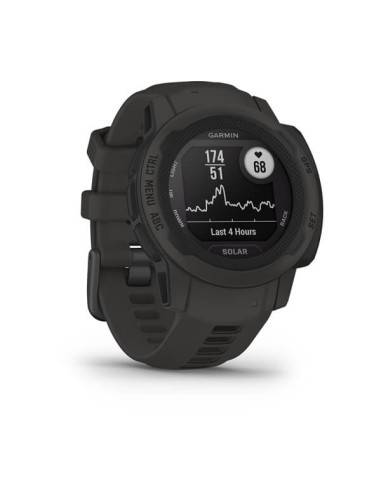 Garmin Instinct 2S Solar 2,01 cm (0.79") MIP 40 mm Digital 156 x 156 Pixeles Grafito GPS (satélite)