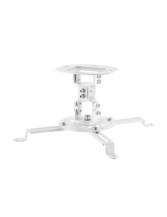 AISENS Soporte Universal Giratorio, Inclinable de Techo para Proyector 13.5Kg, Blanco 2