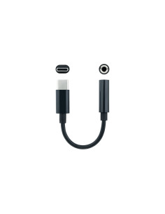 Nanocable Cable Adaptador Audio USB-C M a Jack 3.5 H, 11 cm, Negro 2