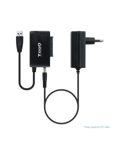 TooQ TQHDA-01A base de conexión para disco duro USB 3.2 Gen 1 (3.1 Gen 1) Type-A Negro 2