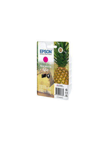 Epson 604 cartucho de tinta 1 pieza(s) Compatible Rendimiento estándar Magenta
