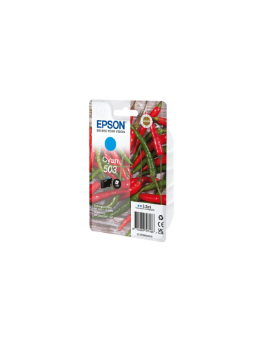 Epson 503 cartucho de tinta 1 pieza(s) Original Rendimiento estándar Azul