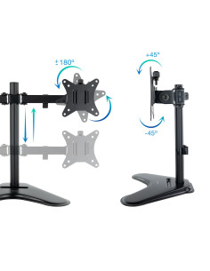 TooQ DB1702TN-B soporte para monitor 81,3 cm (32") Escritorio Negro 2