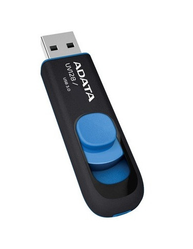 ADATA DashDrive UV128 32GB unidad flash USB USB tipo A 3.2 Gen 1 (3.1 Gen 1) Negro, Azul