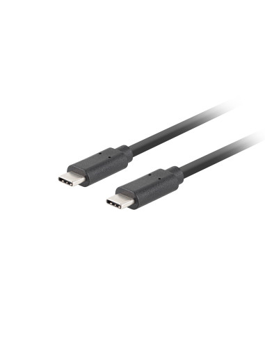 Lanberg CA-CMCM-32CU-0005-BK cable USB USB 3.2 Gen 2 (3.1 Gen 2) 0,5 m USB C Negro