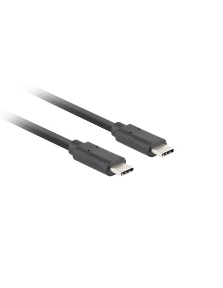 Lanberg CA-CMCM-32CU-0005-BK cable USB USB 3.2 Gen 2 (3.1 Gen 2) 0,5 m USB C Negro