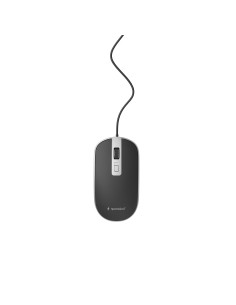 Gembird MUS-4B-06-BS ratón Oficina Ambidextro USB tipo A Óptico 1200 DPI