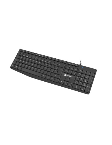 NATEC NKL-1948 teclado Universal USB QWERTY Español Negro