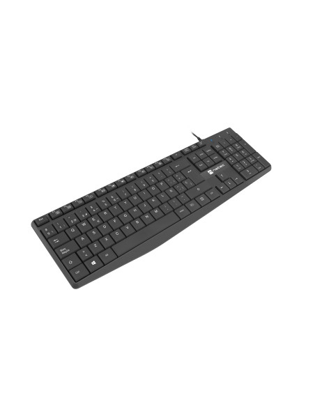 NATEC NKL-1948 teclado Universal USB QWERTY Español Negro