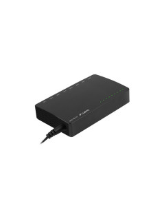 Lanberg DSP2-1008-12V switch No administrado Gigabit Ethernet (10 100 1000) Negro 2