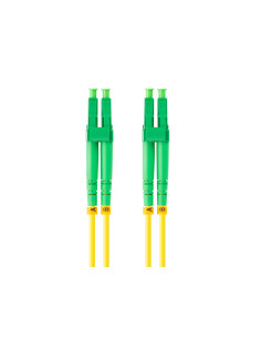 Lanberg FO-LALA-SD11-0020-YE Cable de fibra óptica e InfiniBand 2 m LC Amarillo