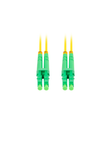 Lanberg FO-LALA-SD11-0020-YE Cable de fibra óptica e InfiniBand 2 m LC Amarillo