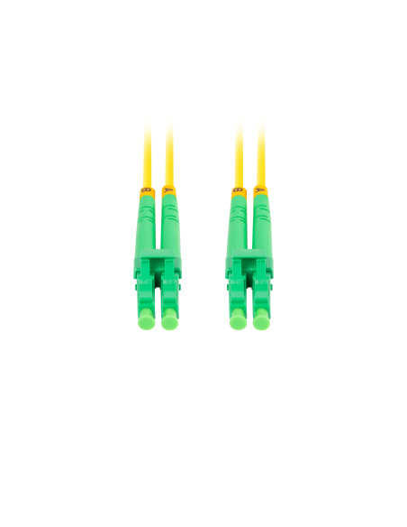Lanberg FO-LALA-SD11-0020-YE Cable de fibra óptica e InfiniBand 2 m LC Amarillo
