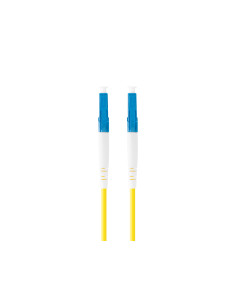 Lanberg FO-LULU-SS11-0010-YE Cable de fibra óptica e InfiniBand 1 m LC Amarillo