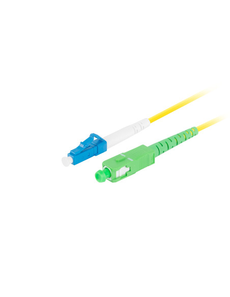 Lanberg FO-LUSA-SS11-0020-YE Cable de fibra óptica e InfiniBand 2 m SC Amarillo