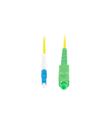 Lanberg FO-LUSA-SS11-0020-YE Cable de fibra óptica e InfiniBand 2 m SC Amarillo