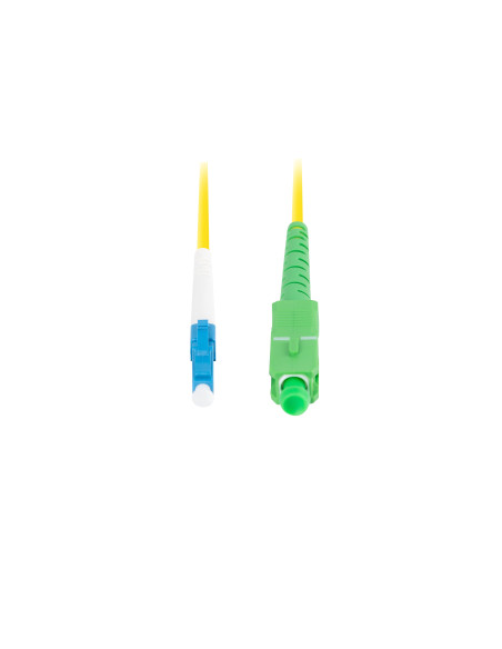 Lanberg FO-LUSA-SS11-0020-YE Cable de fibra óptica e InfiniBand 2 m SC Amarillo