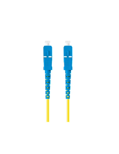 Lanberg FO-SUSU-SS11-0020-YE Cable de fibra óptica e InfiniBand 2 m SC Amarillo