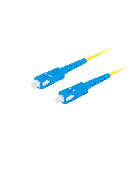 Lanberg FO-SUSU-SS11-0020-YE Cable de fibra óptica e InfiniBand 2 m SC Amarillo