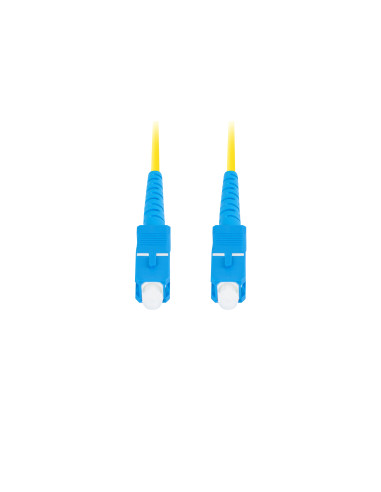 Lanberg FO-SUSU-SS11-0020-YE Cable de fibra óptica e InfiniBand 2 m SC Amarillo
