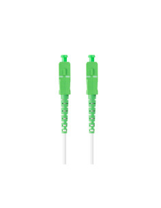 Lanberg FO-SASA-SS21-0300-WH Cable de fibra óptica e InfiniBand 30 m SC Blanco