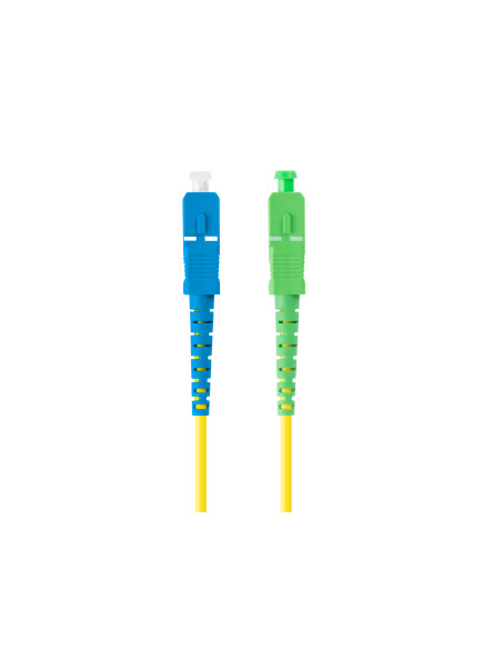Lanberg FO-SASU-SS21-0030-YE Cable de fibra óptica e InfiniBand 3 m SC Amarillo