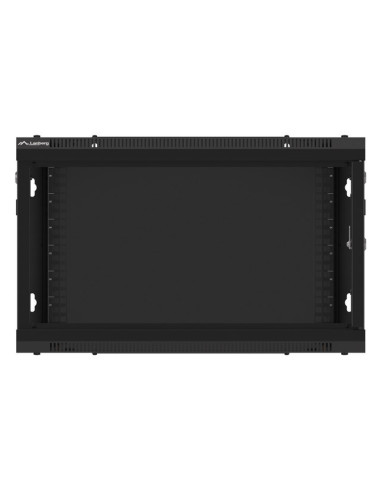Lanberg WF01-6606-00B armario rack 6U Bastidor de pared Negro