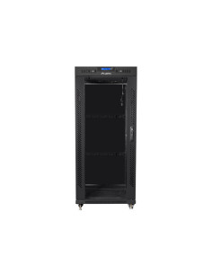 Lanberg FF01-8822-12BL armario rack 22U Rack o bastidor independiente Negro