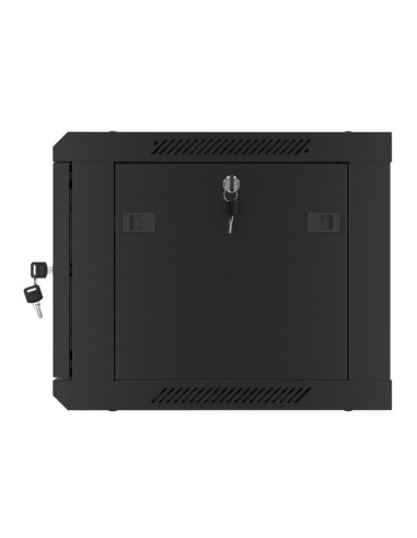 Lanberg WF01-6406-00B armario rack 6U Bastidor de pared Negro