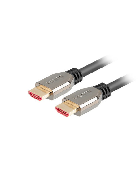Lanberg CA-HDMI-30CU-0005-BK cable HDMI 0,5 m HDMI tipo A (Estándar) Negro