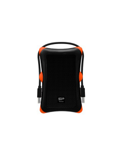 Silicon Power Armor A30 Carcasa de disco duro SSD Negro, Naranja