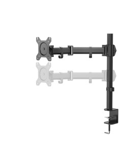 NOX NXLITESNGLSTAND soporte para monitor 68,6 cm (27") Escritorio Negro 2