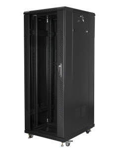 Lanberg FF01-6832-12B armario rack 32U Rack o bastidor independiente Negro