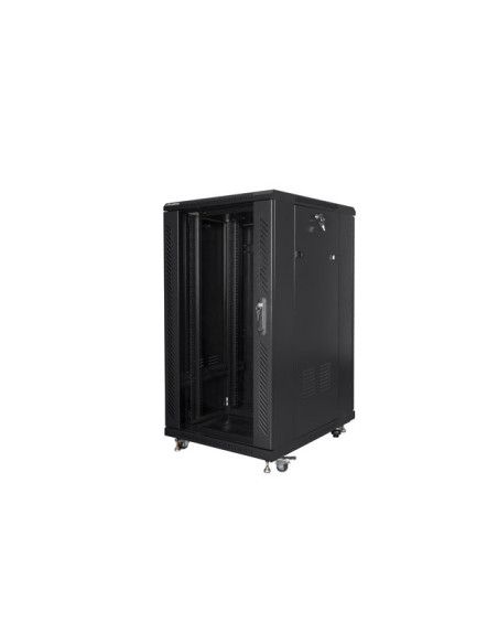 Lanberg FF01-6822-12B armario rack 22U Rack o bastidor independiente Negro