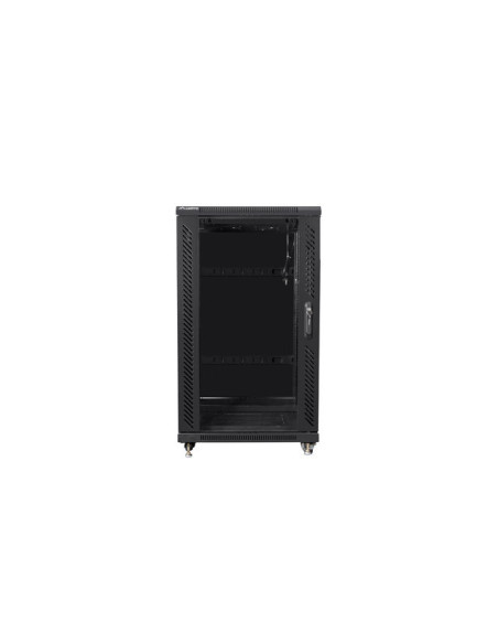 Lanberg FF01-6822-12B armario rack 22U Rack o bastidor independiente Negro
