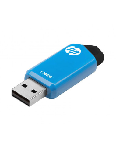 HP v150w unidad flash USB 128 GB USB tipo A 2.0 Negro, Azul