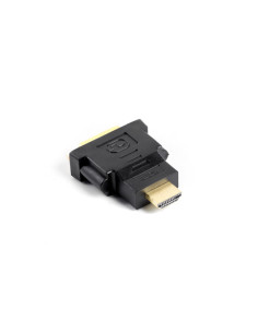 Lanberg AD-0014-BK cambiador de género para cable HDMI DVI-D (F) (24 + 5) Negro 2