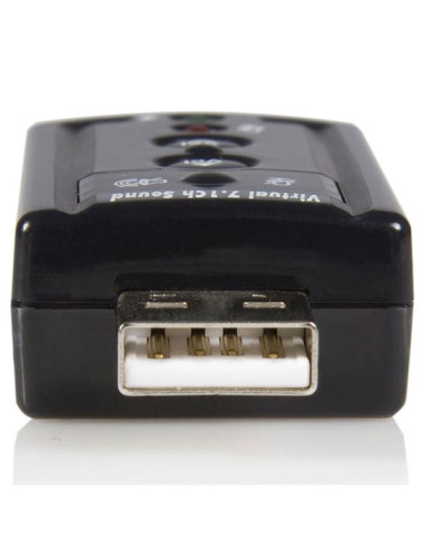 StarTech.com Tarjeta de Sonido 7,1 Virtual USB Externa Adaptador Conversor